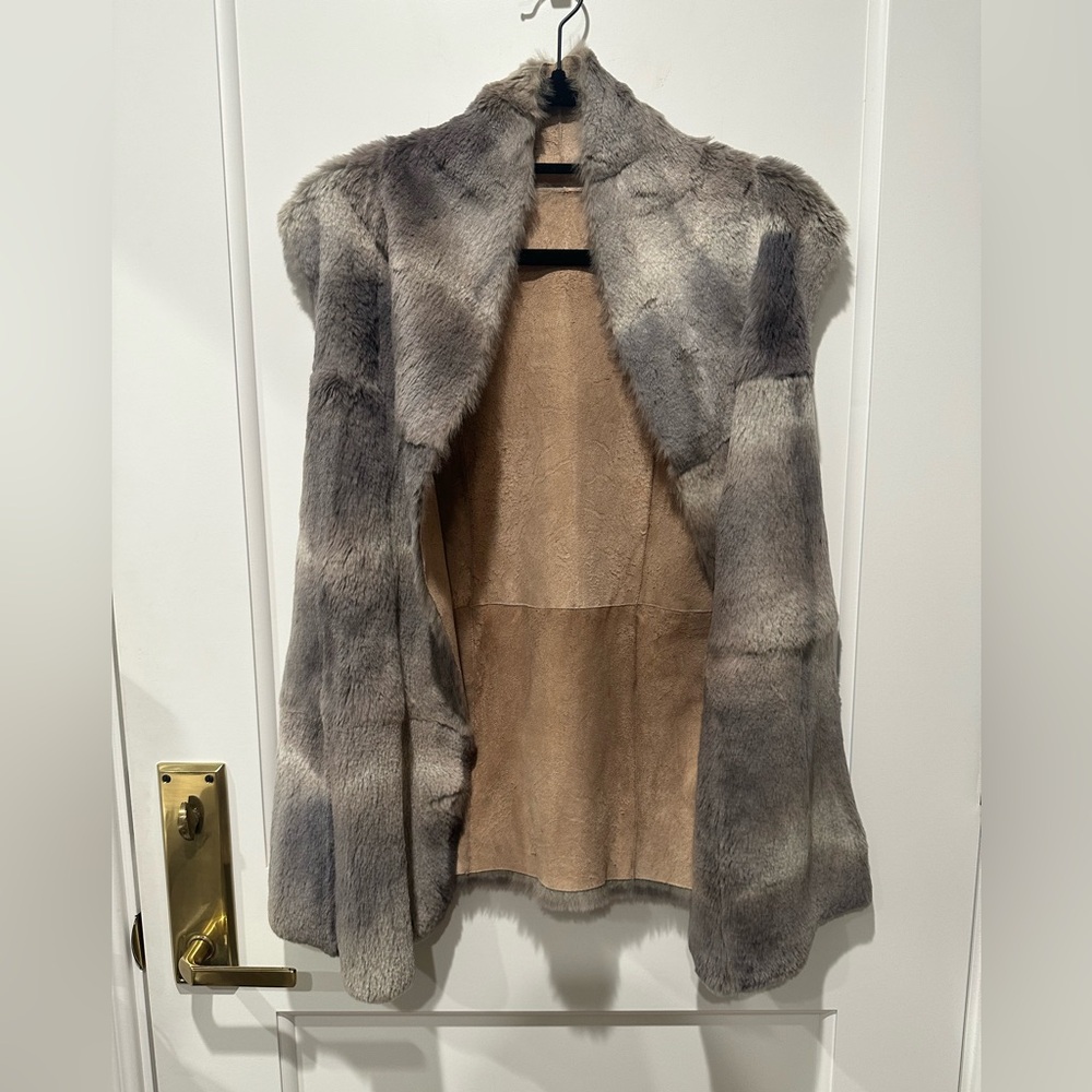 Authentic Fur Vest.